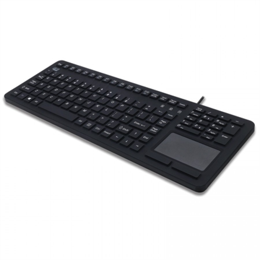 Adesso Silicone Waterproof Touchpad Kyb USB with 12 Hot Keys including 10 Key numeric keypad