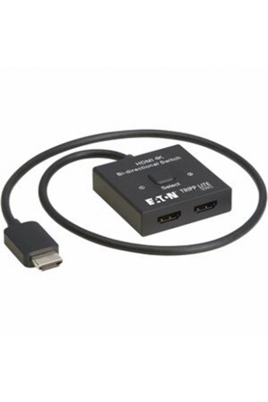 Eaton Tripp Lite Series 2x1 Bi-Directional HDMI Switch - 4K 60 Hz HDR HDCP Passthrough
