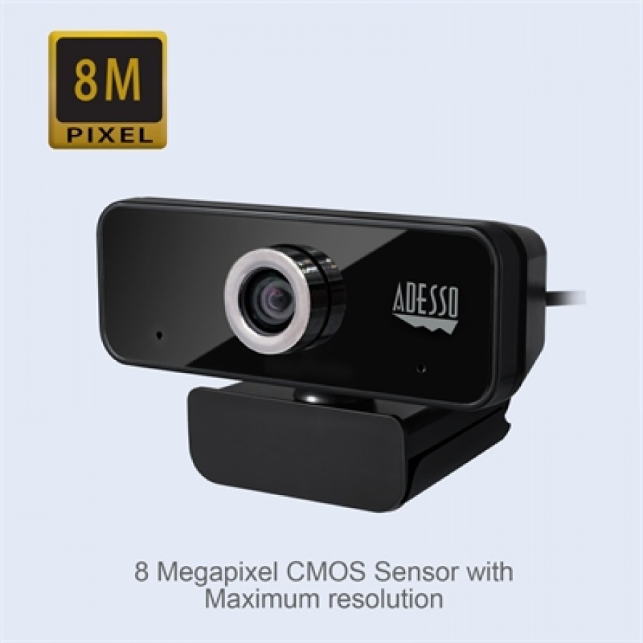 Adesso Inc. 4K Ultra HD USB Webcam