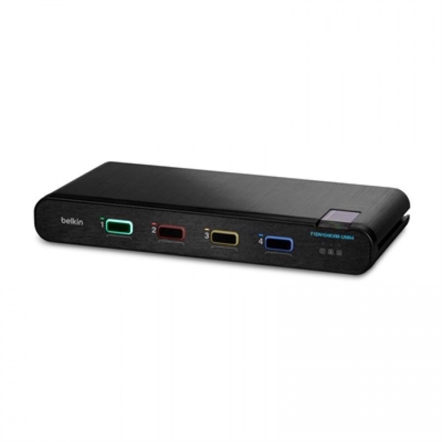 Belkin 4 Port Single Head DP HDMI