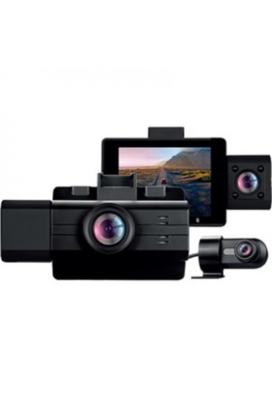 Adesso Inc. myGEKOgear 2K 3 Chnl Dash Camera