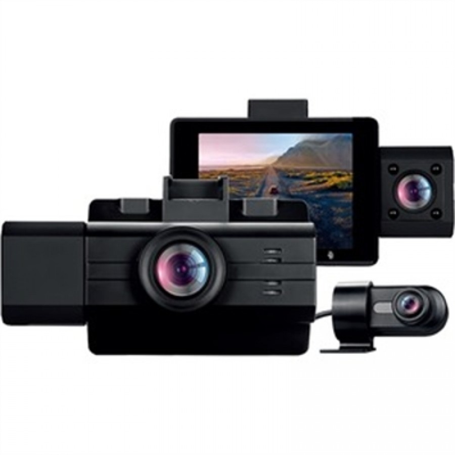 Adesso Inc. myGEKOgear 2K 3 Chnl Dash Camera
