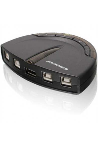 IOGear 4 port USB 2.0 Auto.Printer Sw
