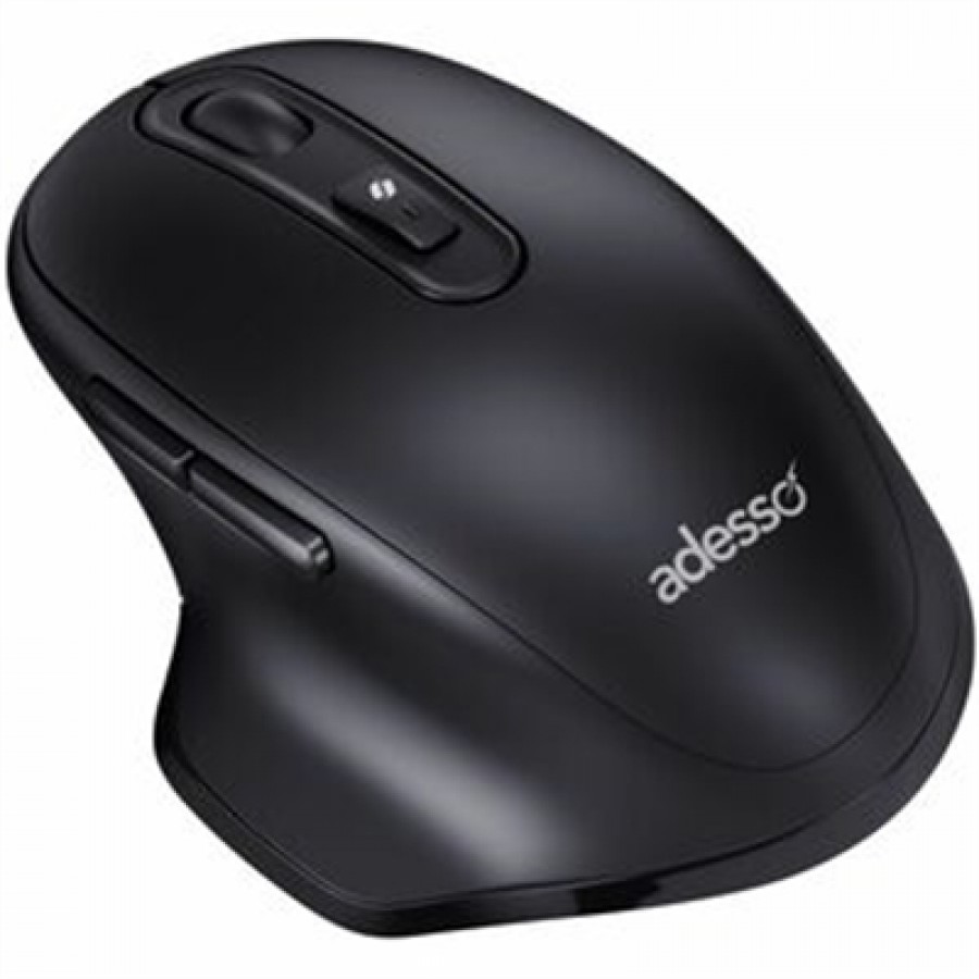 Adesso Inc. iMouse A50 Bluetooth or 2.4Ghz RF Wireless Ergonomic Mouse with CoPilot Hotkey