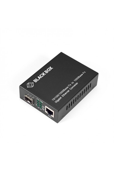 Black Box Corporation Media Converter 10/100/1000 Ethernet SFP