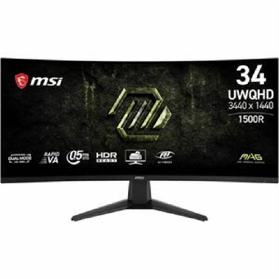 MSI Video MAG 346CQDF E20 Monitor