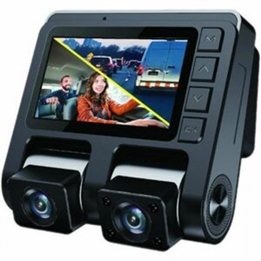 Adesso Inc. Front/Rear Dashcam w/Display