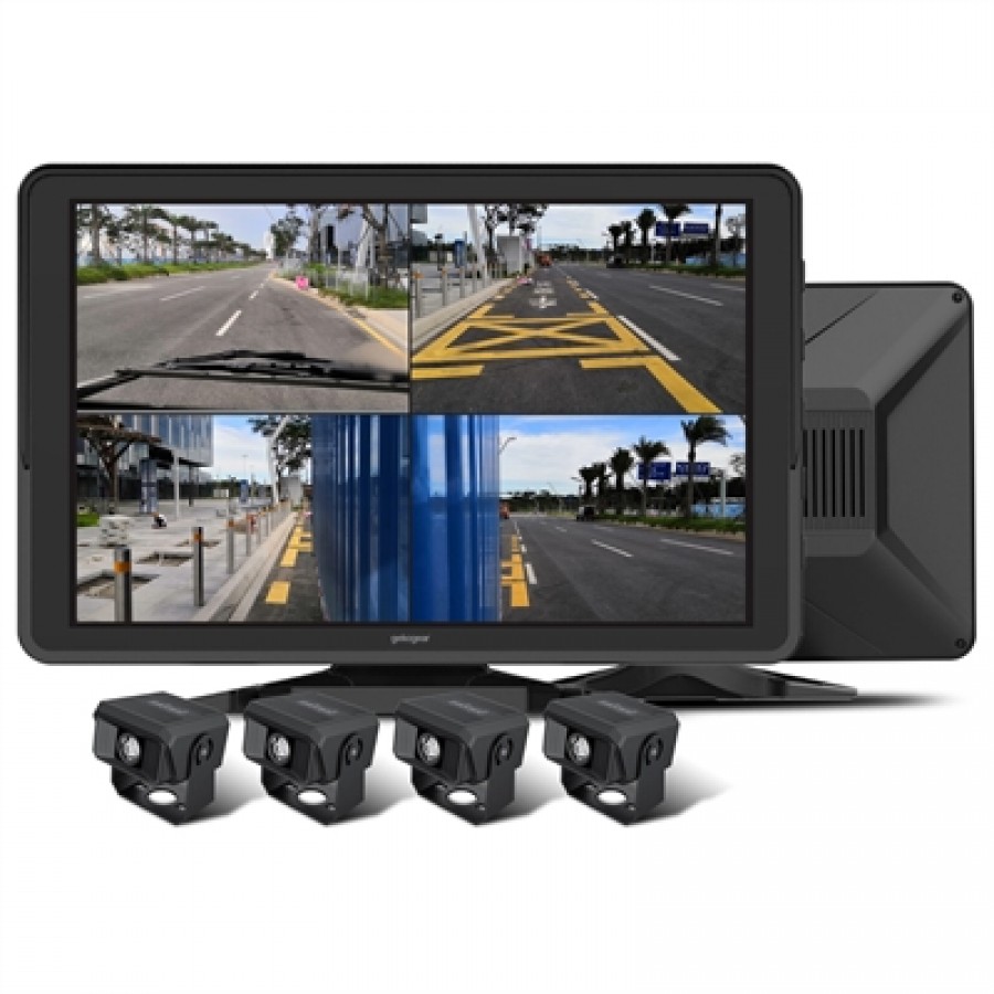 Adesso Inc. 4 Channel Dash Camera for Trucks