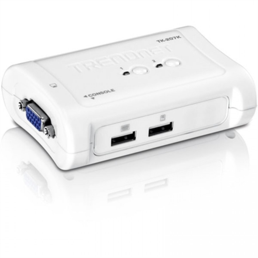 TRENDnet 2-Port USB KVM Switch