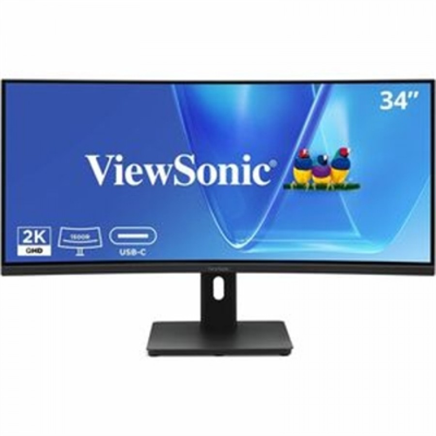 Viewsonic 34 UWQHD 21:9 IPS Curved Ultrawide Monitor with 96W USBC 3440 x 1440 Resolution