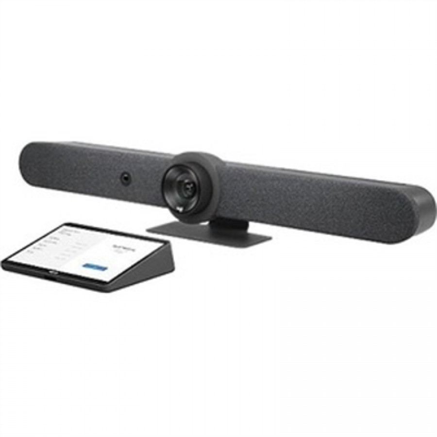 Logitech Room with Rally Bar-Appliance Mode. For medium to Large Rooms (939-001950 + 960-001308)-Graphite