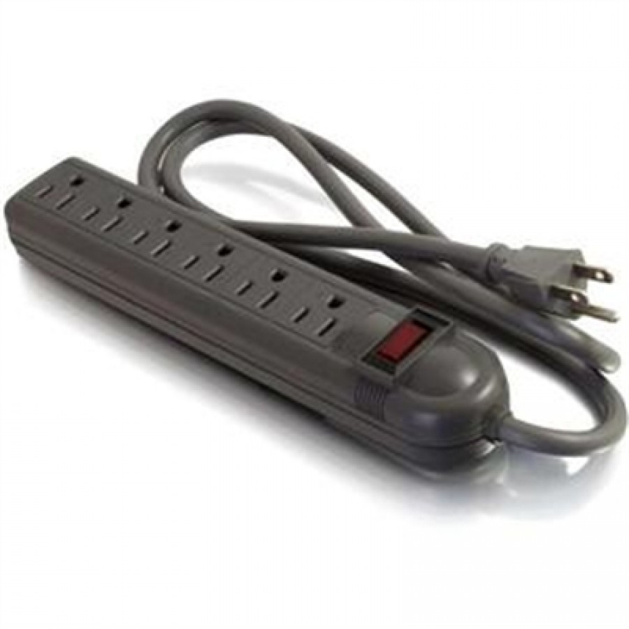C2G 6-OUTLET Surge Suppressor V2