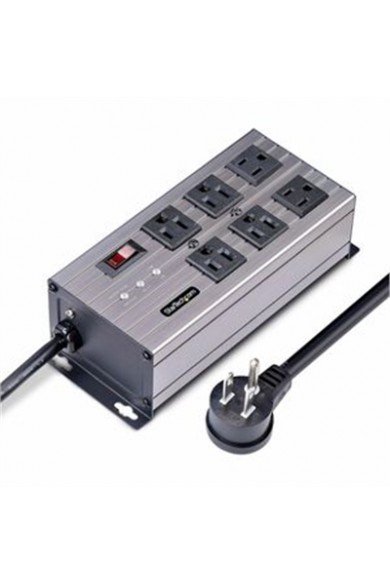 StarTech.com 6Port Industrial Power Strip