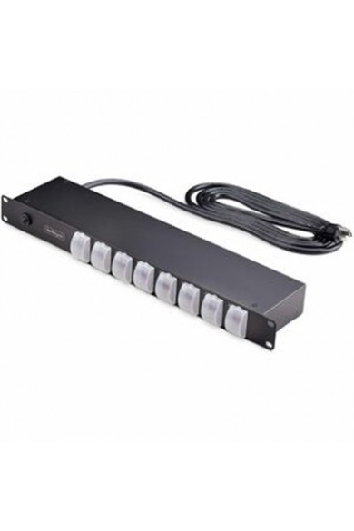 StarTech.com 8 Outlet 1U Rack Mount PDU