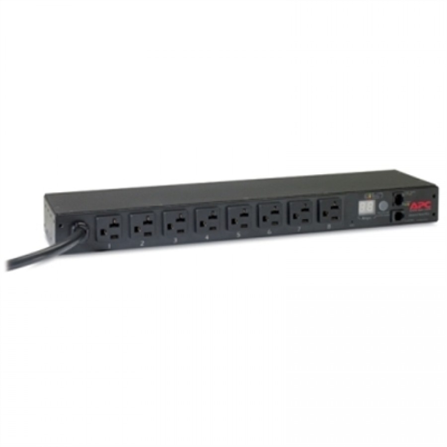 APC Rack PDU Metered 1U 20A 120V (8) 5-20