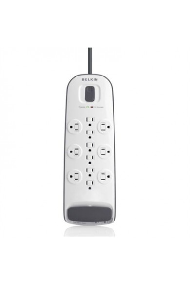 Belkin Surge Prt 12OT Ra 3000J $250k 8' Coax Tel