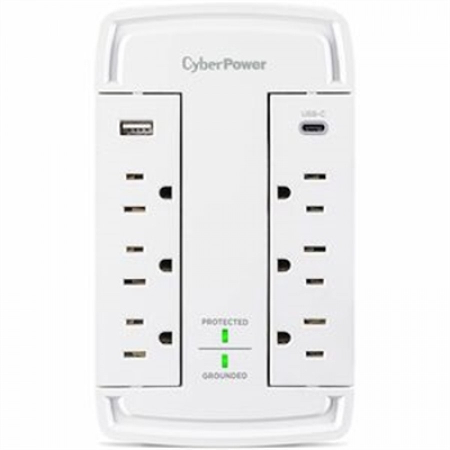 Cyberpower 800V 515P Wall Tap White