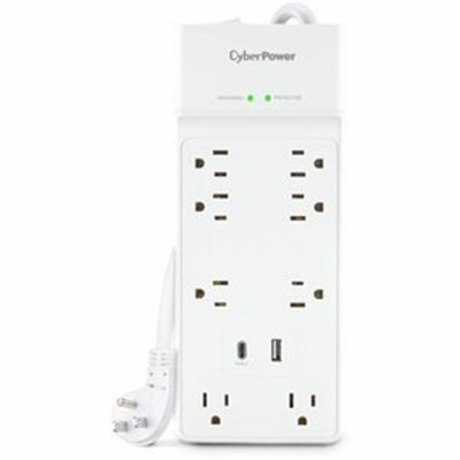 Cyberpower 8 Outlets 2400J 6ft Cord