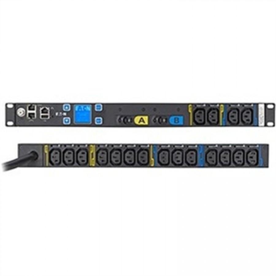 Eaton Metered Input Rack PDU 5.76kW max 200-240V 1U L6-30P Single-Phase PDU