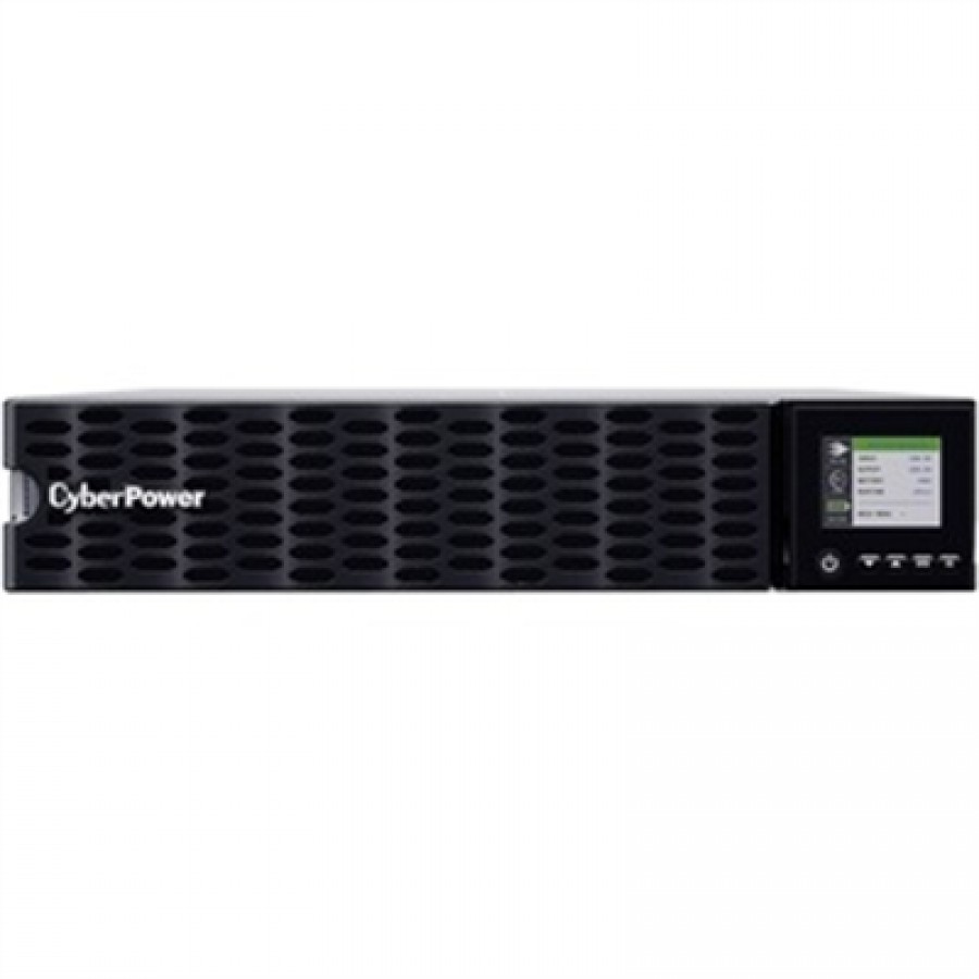 Cyberpower 5KVA/5KW Online UPS PF=1 2U. HD LCD 200-240V Hw Or Cord RMCARD205 Rt 3YR Wty