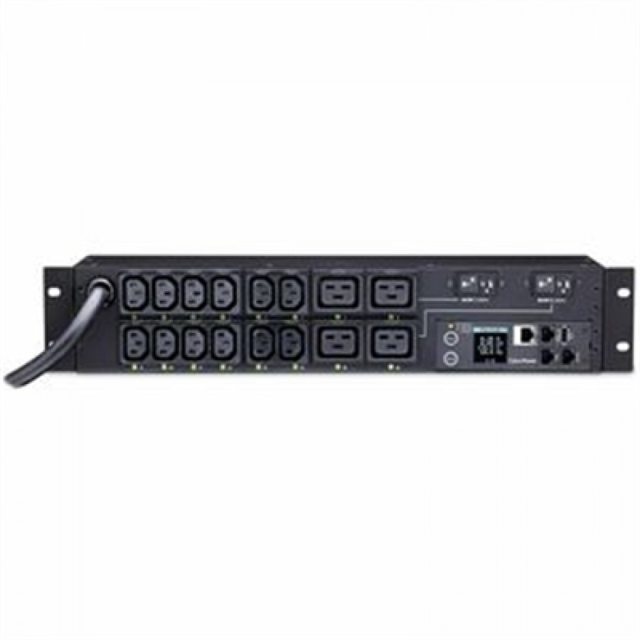 Cyberpower 220V (12) C13 (4) C19 Out L6-30P 12ft 2U 3YR Wty