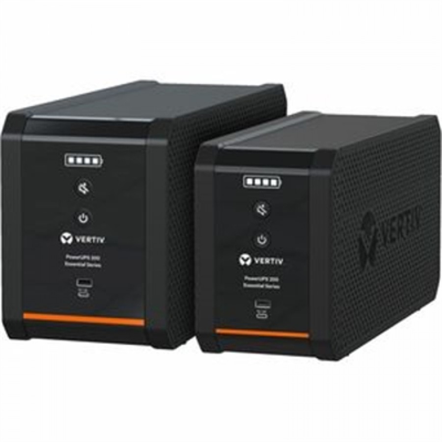 Vertiv PowerUPS 200 Essential 800VA/450W 120V Line Interactive Desktop UPS