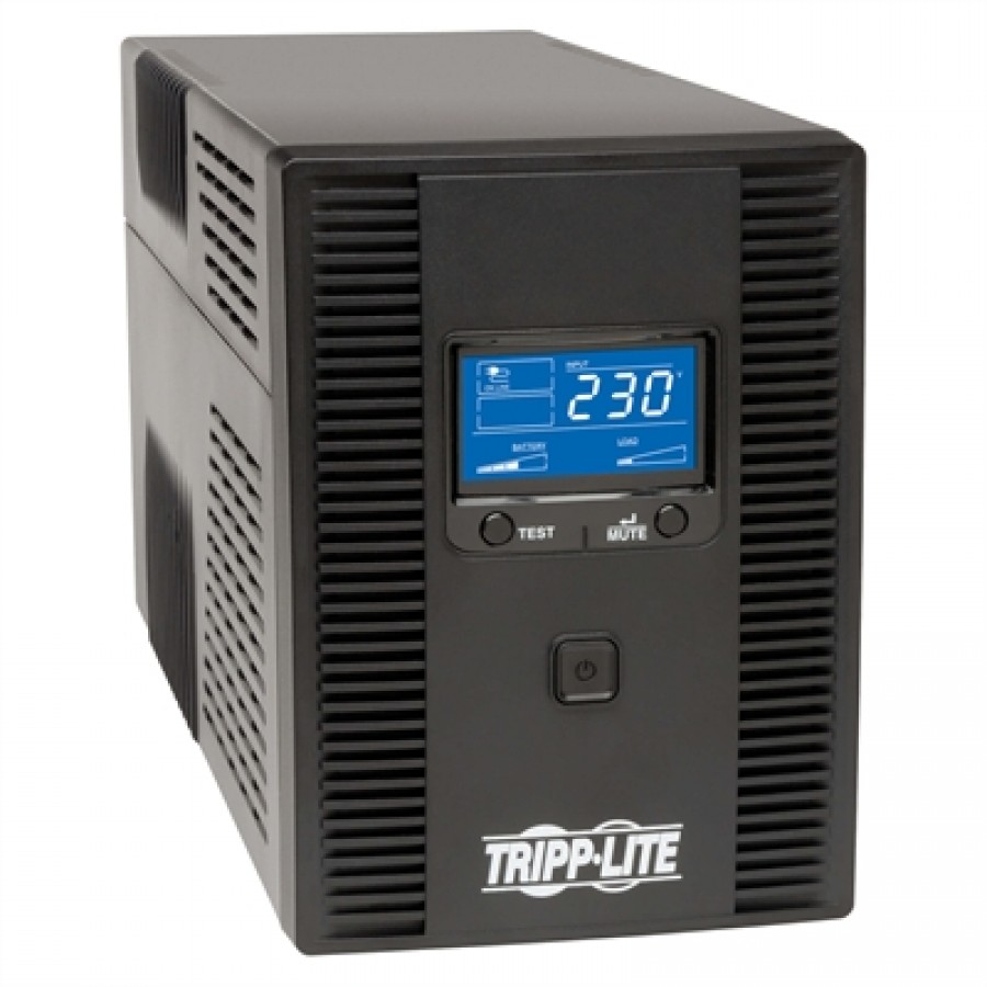 Eaton Tripp Lite SmartPro 230V 1.5kVA 900W Line-Interactive UPS Tower LCD USB 8 Outlets