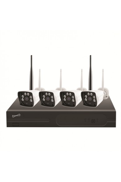 Supersonic 4CH Security Camera System