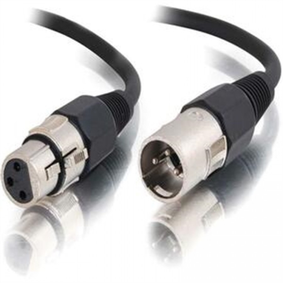 C2G 3ft PRO-AUDIO CABLE XLR MALE to XLR FEMALE