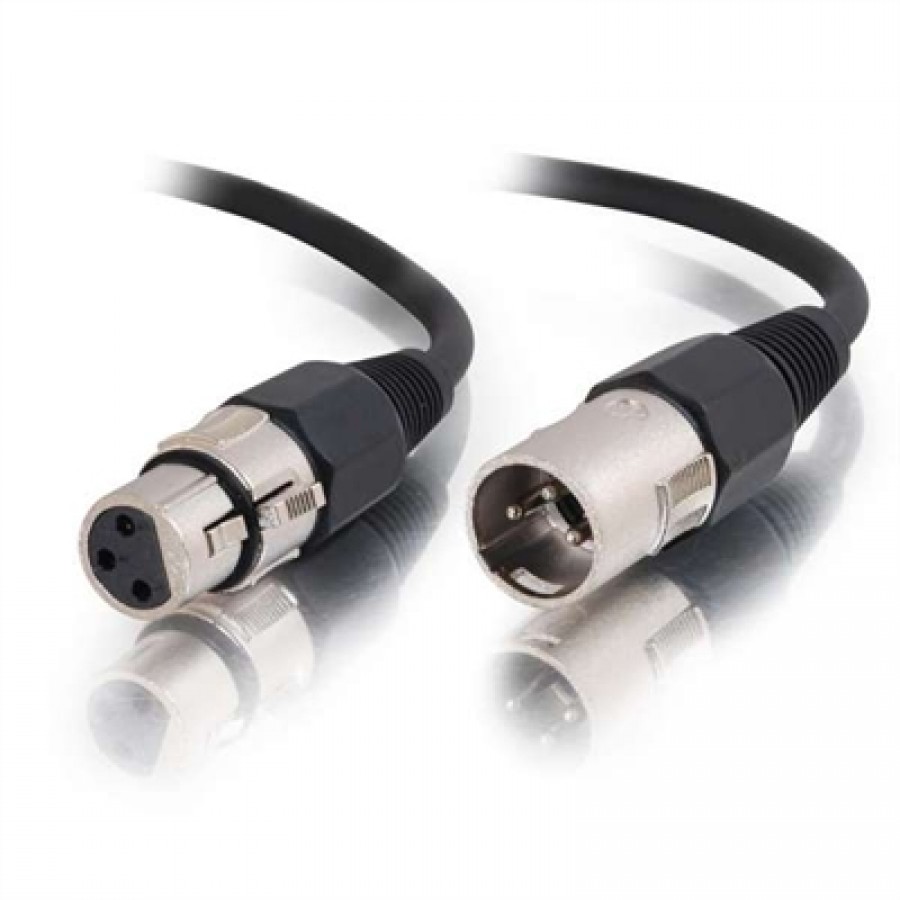 C2G 6ft PRO-AUDIO CABLE XLR MALE to XLR FEMALE