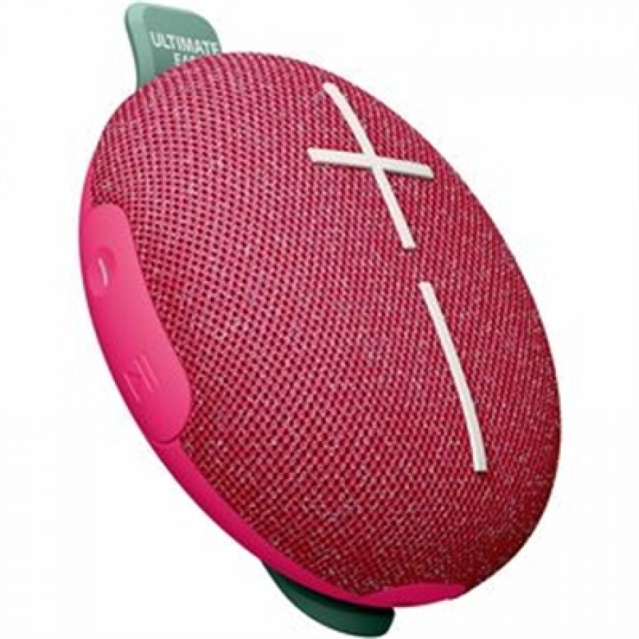 Logitech MINIROLL the durable compact speaker that gives you big sound anywhere. A hookable strap lets you take your music along for the ride