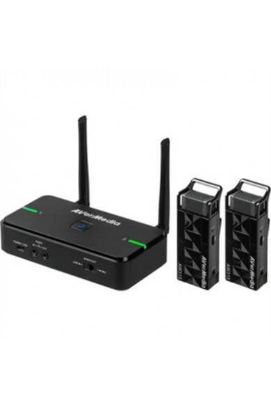 AVermedia Technology AW315T Wireless USB Microphone PC MAC