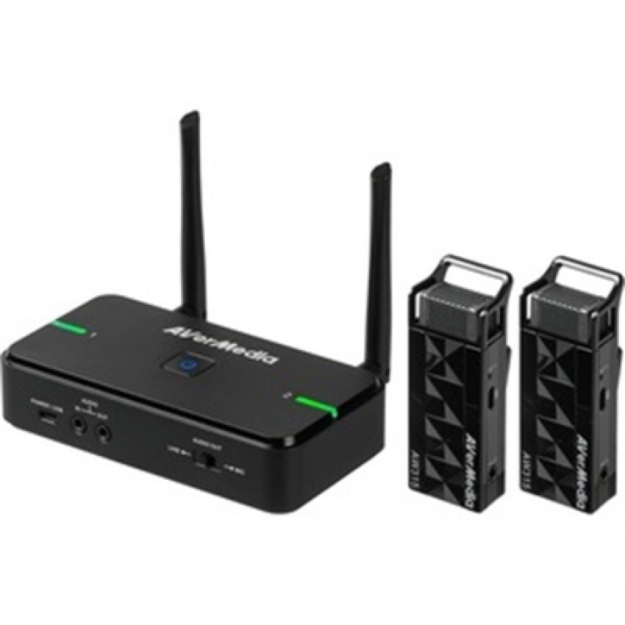 AVermedia Technology AW315T Wireless USB Microphone PC MAC