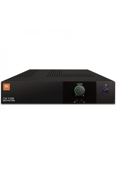 Harman Professional Solutions JBL 1 x 120W DriveCore Amplifier Fanless 4ohm/8ohm/70V/100V 1U Half-Rack Mounting kit