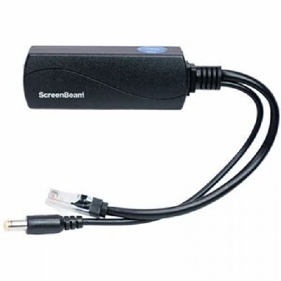 ScreenBeam Inc. SB 1XXX series Power & Network adaptor with single Ethernet cable