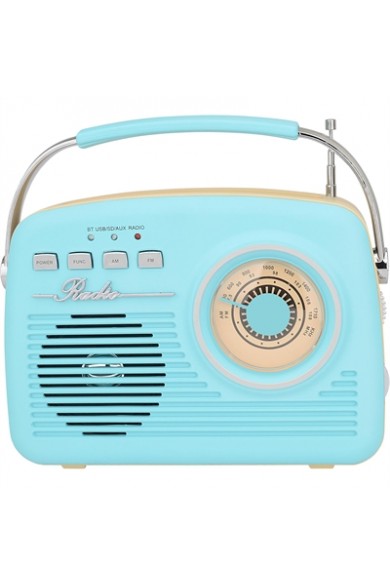 Supersonic Vintage Speaker BLU
