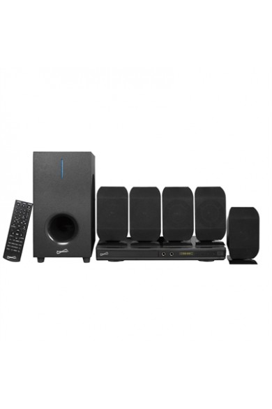 Supersonic 5.1 Channel DVD Home Theater Systemwith USB Input & Karaoke Function
