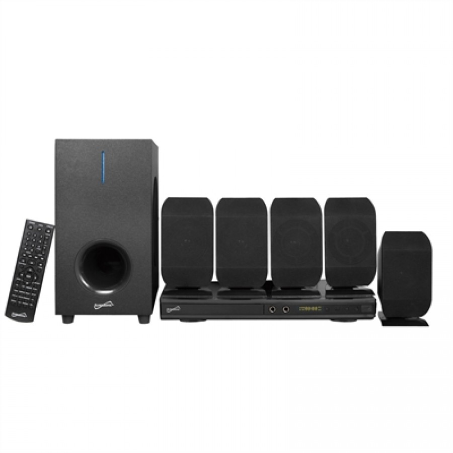 Supersonic 5.1 Channel DVD Home Theater Systemwith USB Input & Karaoke Function