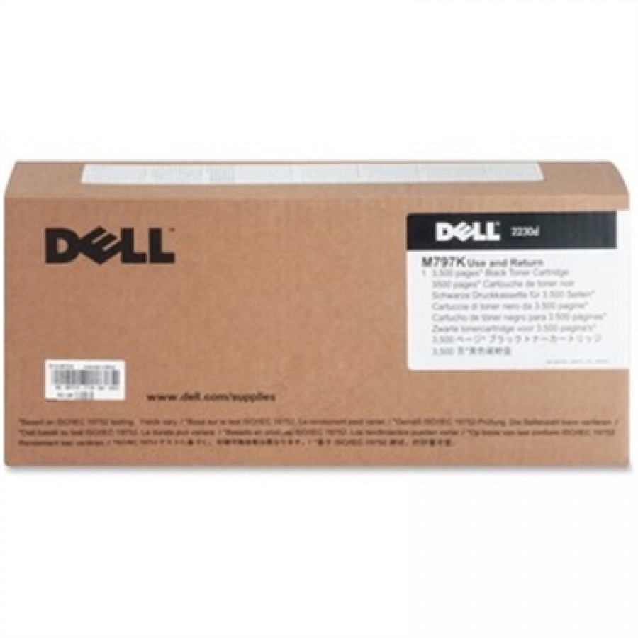 FINAL SALE NO BACKORDERS Dell 2230d 3 500 Toner Cartridge USE/Return - Retail