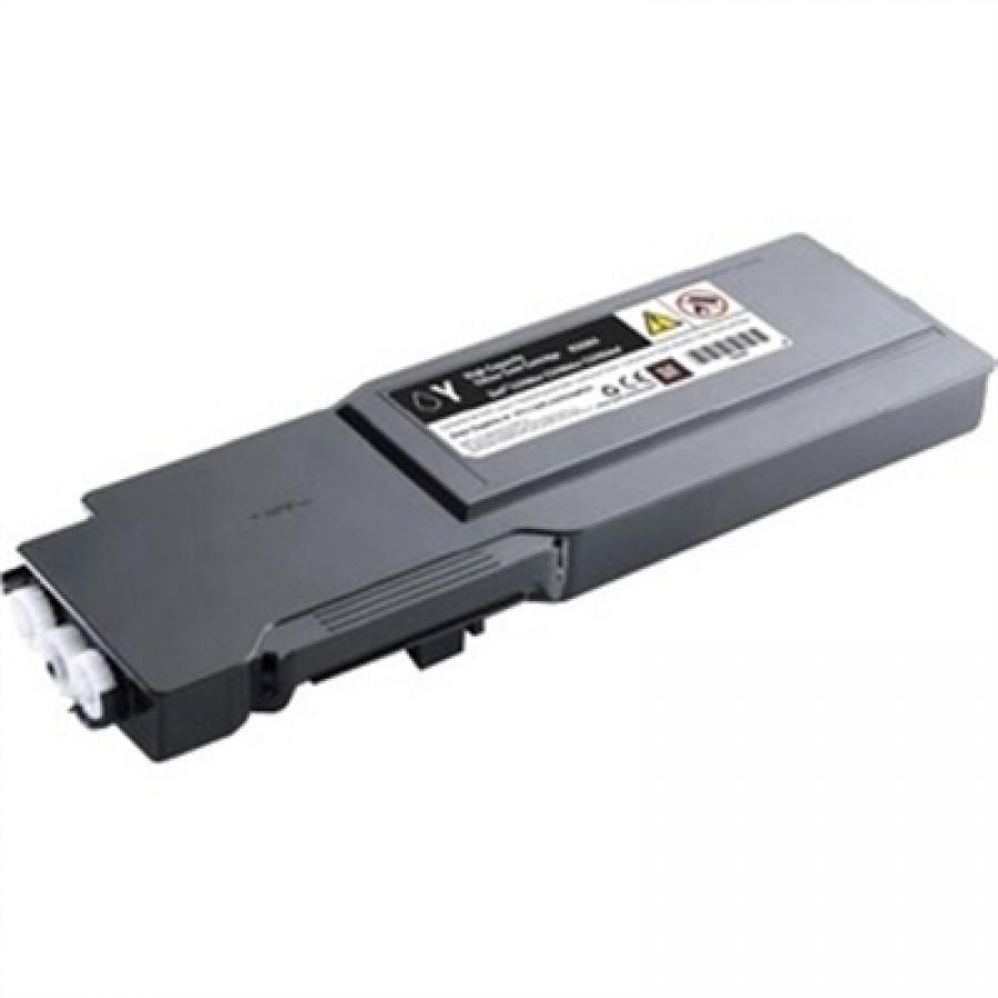 FINAL SALE NO BACKORDERS Dell C3760N/C3760DN/C3765DNF Color Laser Printer 3 000 Page Yellow Toner Cartridge