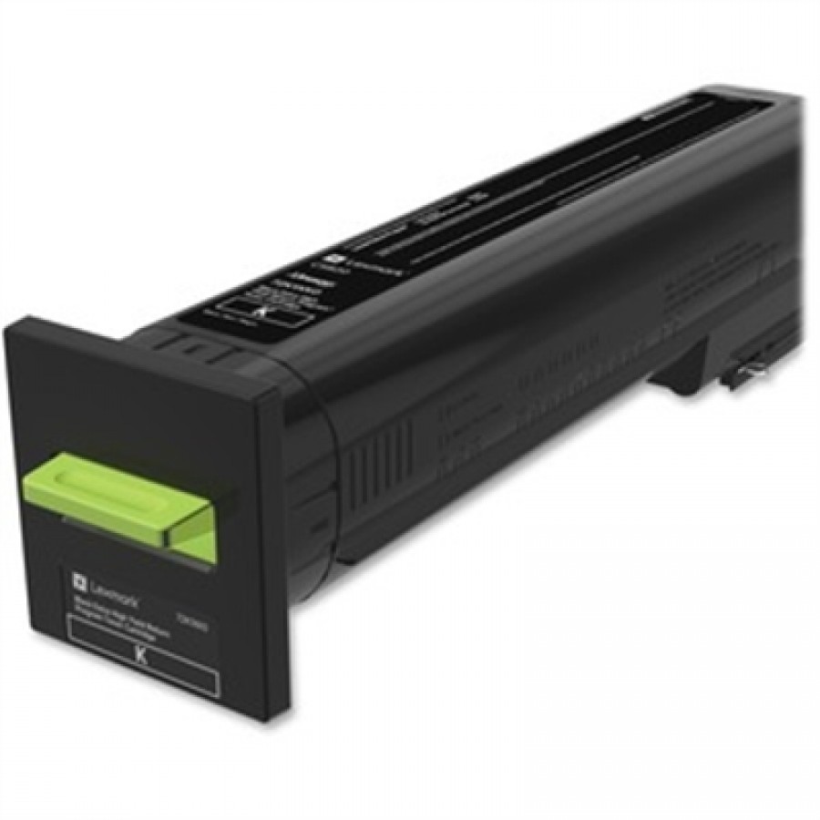 Lexmark CS820 CX820 CX825 CX860 Black Extra High Yield Return Program Toner Cartridge