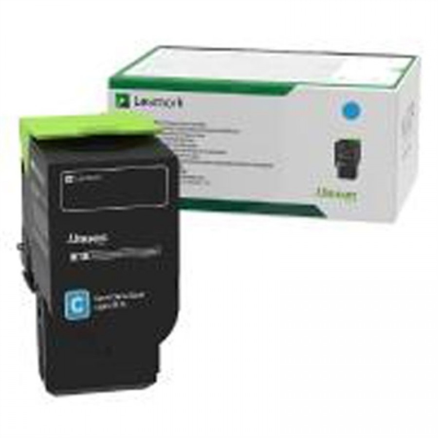Lexmark 78C10C0 Cyan Return Program Toner Cartridge