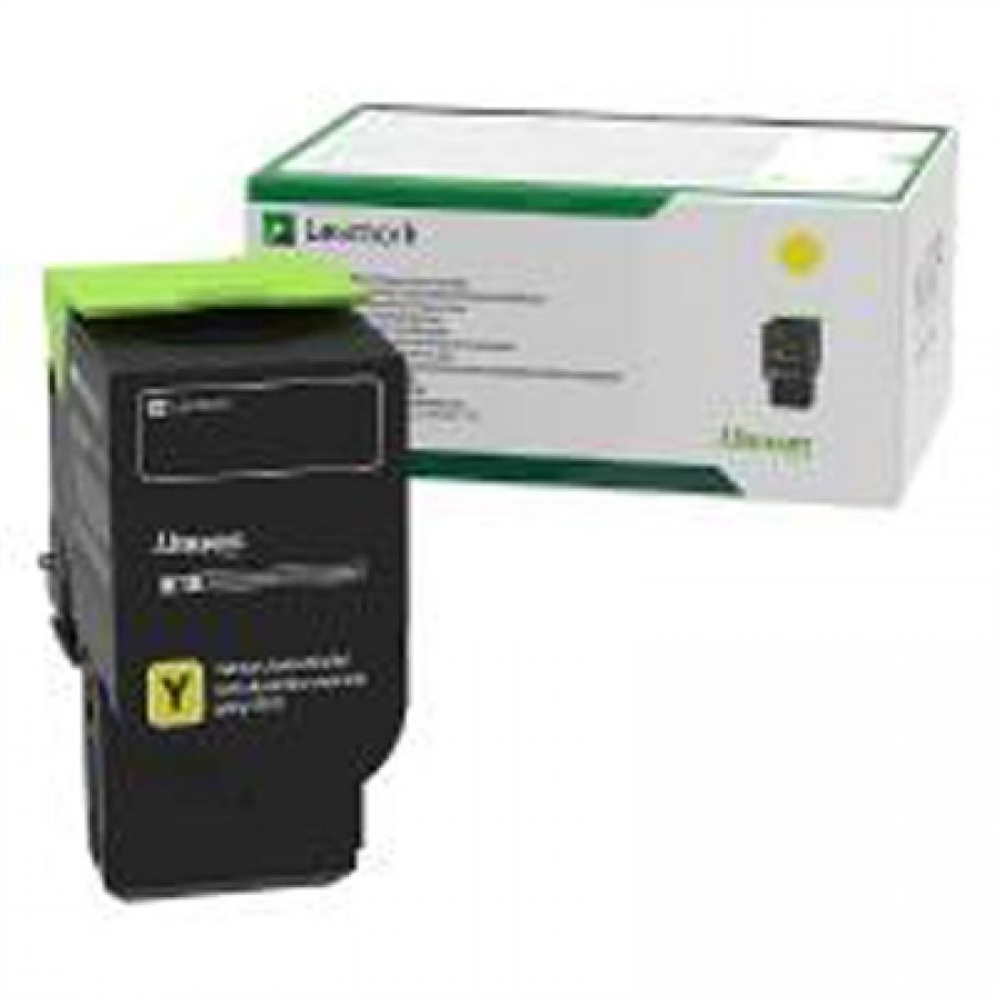 Lexmark 78C10Y0 Yellow Return Program Toner Cartridge