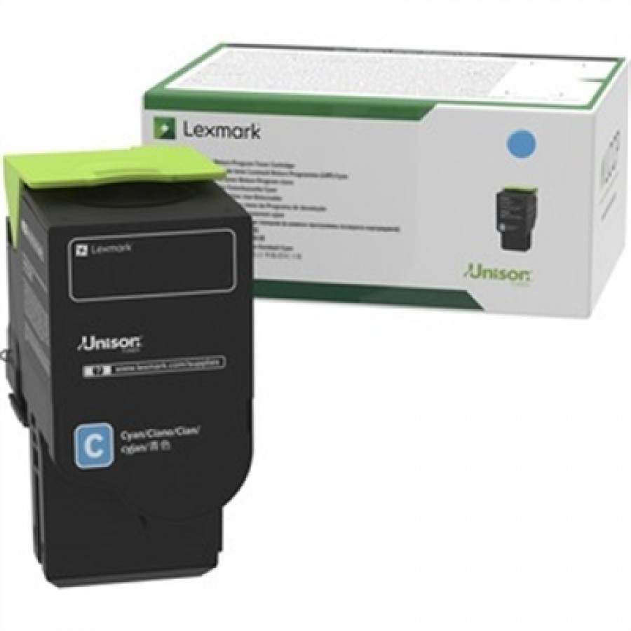 Lexmark 78C1UC0 Cyan Ultra High Yield Return Program Toner Cartridge