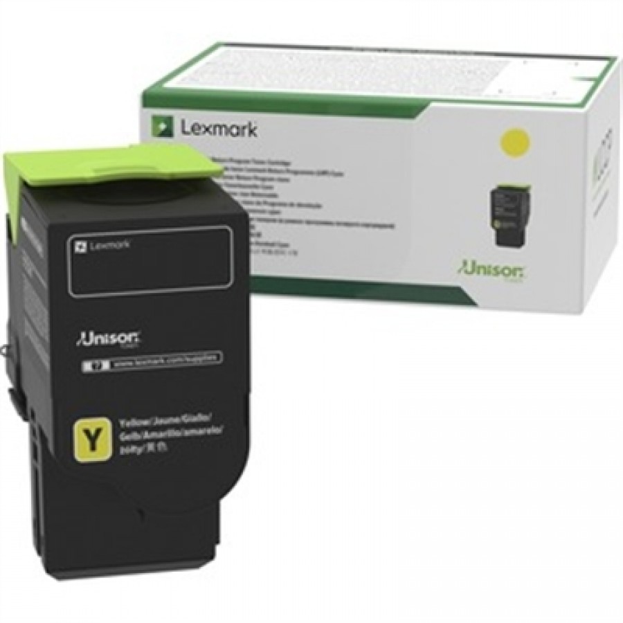 Lexmark 78C1UY0 Yellow Ultra High Yield Return Program Toner Cartridge