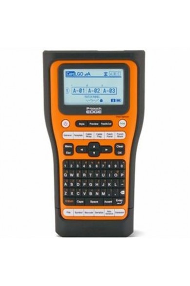 Brother Mobile Solutions PTE560BT Wireless Industrial Handheld Labeling Tool w/ USBC Bluetooth Connectivity Auto Full/Half Cutter HandStrap Liion Battery and Case