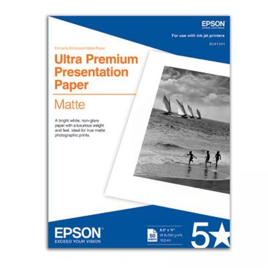 Epson's S041341 is an Archival Matte Paper Letter size (50 sheets) for the StylusPhoto 2000P