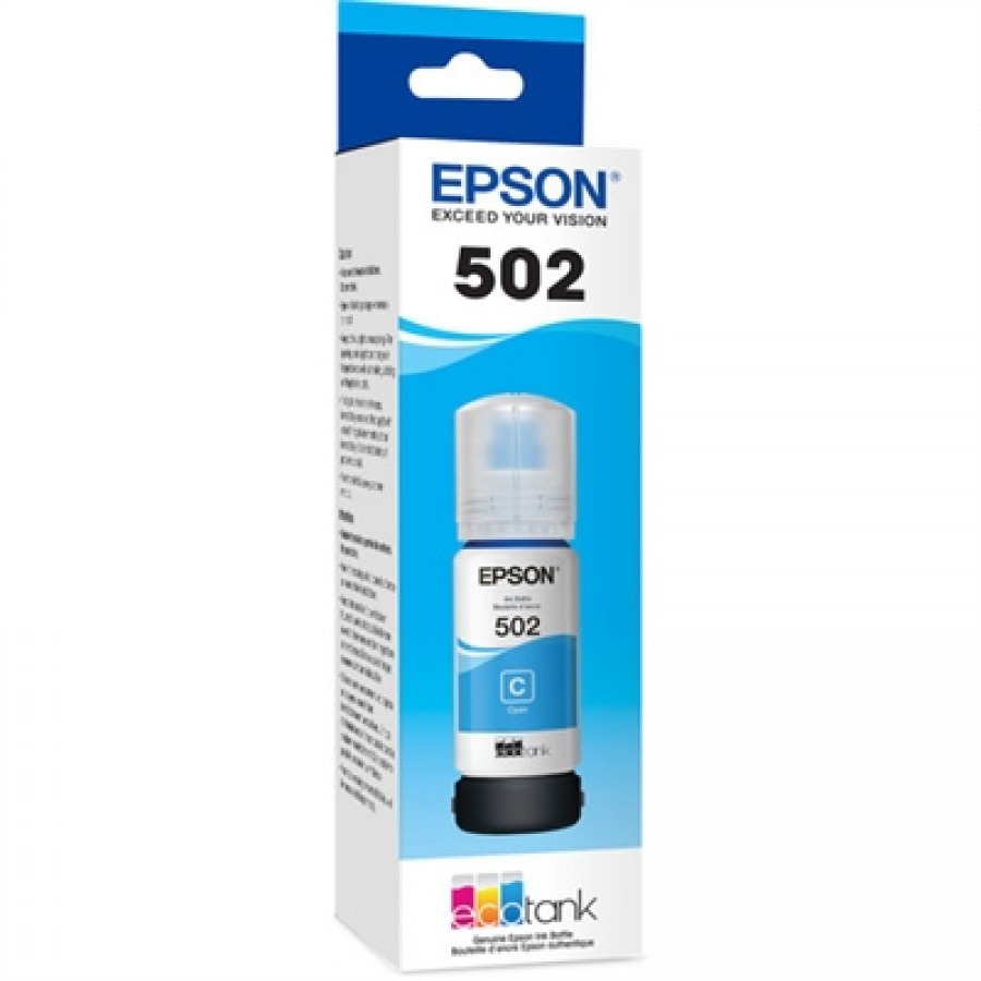 Epson Ecotank replacement cartridge cyan