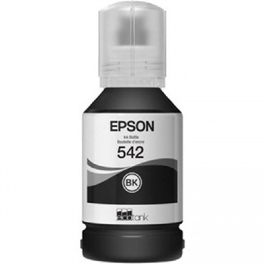 EPSON T542 Pigment Black Ink Bottle with Sensormatic / EcoTank Pro ET-5800 ET-5850 ET-5880 ET-16600 ET-16650