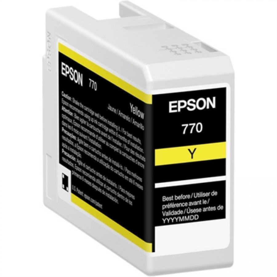 EPSON Ultrachrome PRO10 Yellow Ink Cartridge 25ML